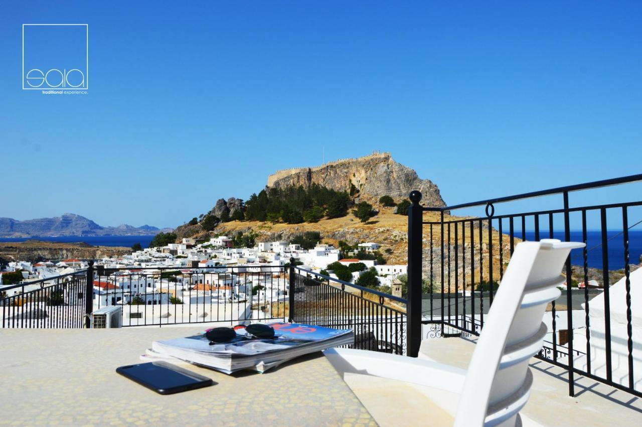 Sala Traditional Experience. Lindos Leilighet Eksteriør bilde
