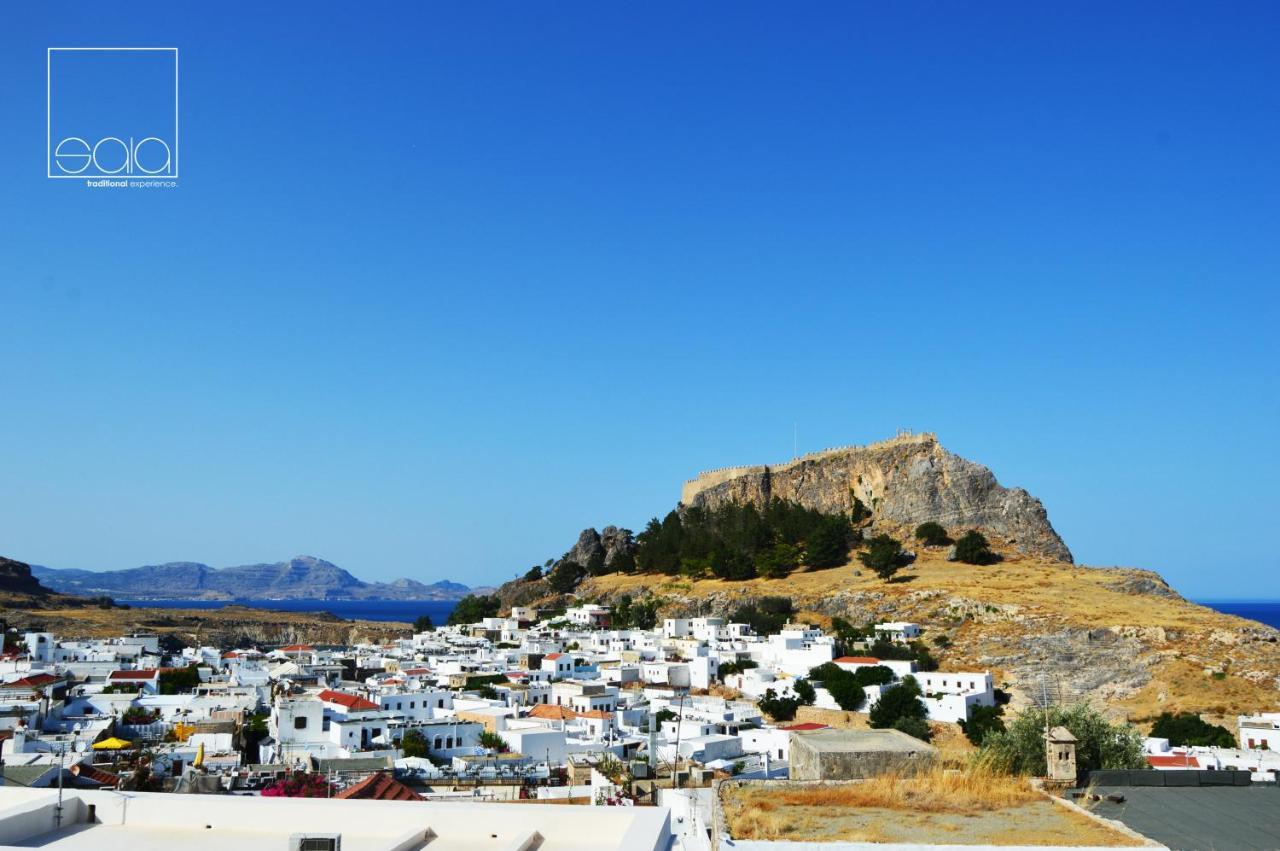 Sala Traditional Experience. Lindos Leilighet Eksteriør bilde